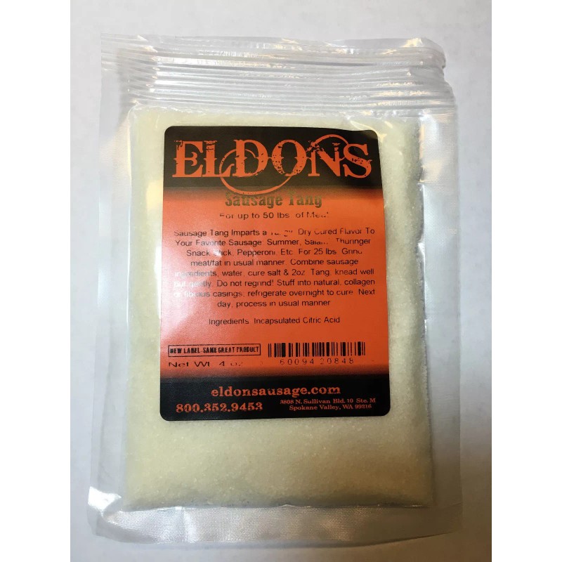Eldons 4 oz Encapsulated Citric Acid or Sausage Tang for