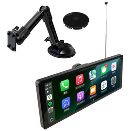 DreamMaker Display Audio, CarPlay & Android Auto, Dash Camera, 10.26 inch TV, Mirroring, Car Navigation System, Voice Control, Bluetooth Audio Output, Auxiliary Certified Product "DPA1026DRLST02"