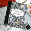 Hero Arts CG931 HA and RT Composition Notebook Pattern Bold
