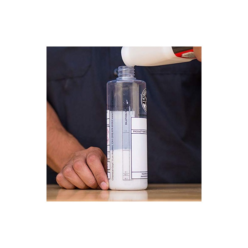 Chemical Guys Botella de Dilución con Tapón de Pico, 473