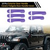 REPAIROCK 1 Set Exterior Door Handle Covers Tailgate Door Handle