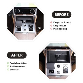 ABS Center Console Organizer For Land Rover Range Rover Vogue L460 2023 Car Central Armrest Storage Box Phone Box Accessories For Range Rover Sport 2023 (For RangeRover Vogue 2023-Central Storage Box)