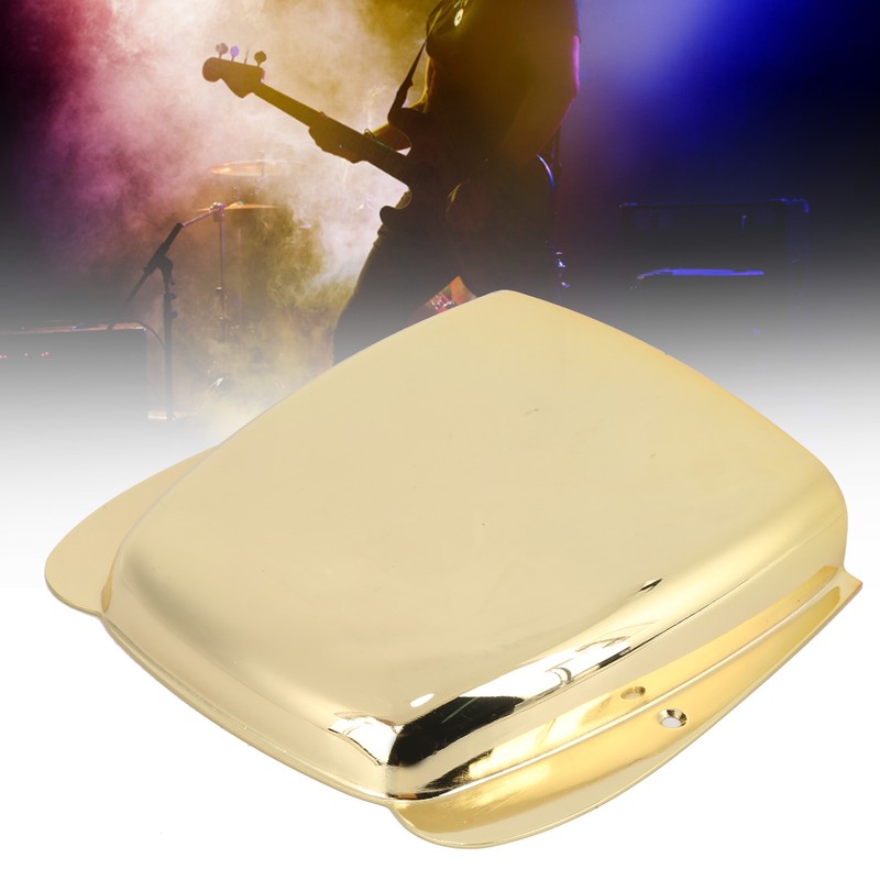 Guitar Bridge Cover Bass Pickup Protection Shell with Screw Stringed