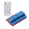 4 Channel Receiving Relay Module 4CH Infrared Remote Transceiver Receiver