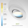 ASD 6 Pack 4 Inch Gimbal LED Recessed Lighting with