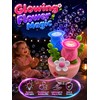 Flower Automatic Bubble Machine for Toddler Kid Toy Age 3