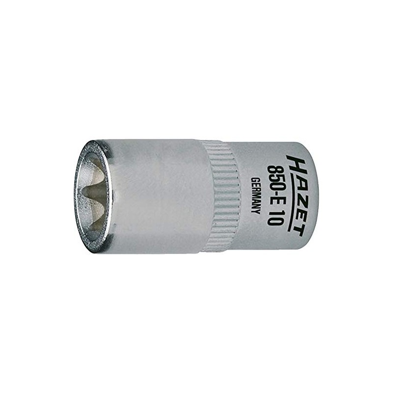 HAZET E Type Torx Socket, 0.25 inch (6.35 mm), Nominal
