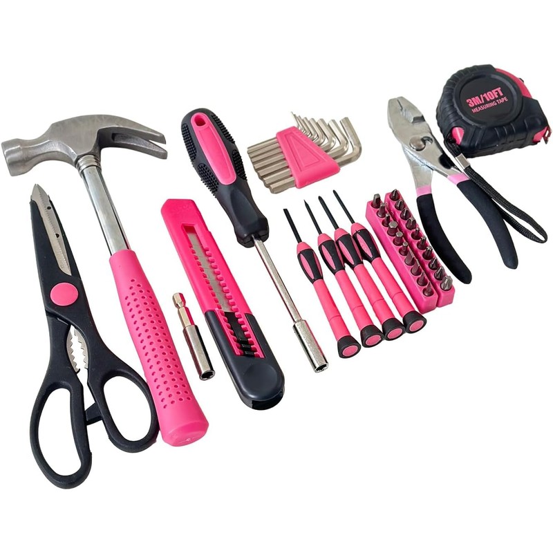 39-Piece Household Tools Kit - Portable and Essential Repair Set