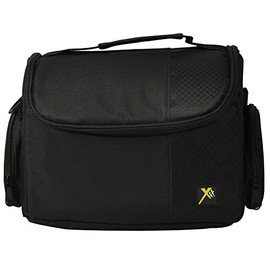 Deluxe Soft Medium Camera Case for Nikon DL 24-500, DL 18-50, DL 24-85, DF, D90, D500, D3000, D3100, D3200, D3300, D3400, D5000, D5100, D5200, D5300, D5500, D7000, D7100, D7200, D300, D300s, D600, D610, D700, D750, D800, D810, D810A Digital SLR Cameras