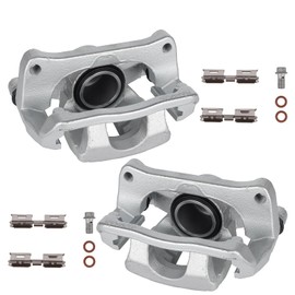 KUSATEC 18B5397 18B5396 Disc Brake Caliper with Bracket fit for Ford F-150 Lobo 2012-2016; Both Left and Right side