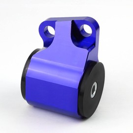 Auto Dynasty Compatible with Honda Civic/Acura Integra B & D Series MT 3pcs Billet Aluminum 2-Bolt Engine Mount Kit (Blue)