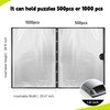 ALL4JIG 500-1000pc Puzzle Storage Folder Binder Keeper for Jigsaw Enthusiasts