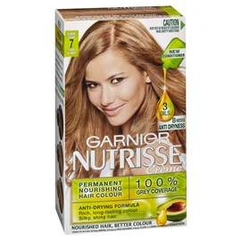 Garnier Nutrisse Permanent Hair Colour 7.0 Almond Crème