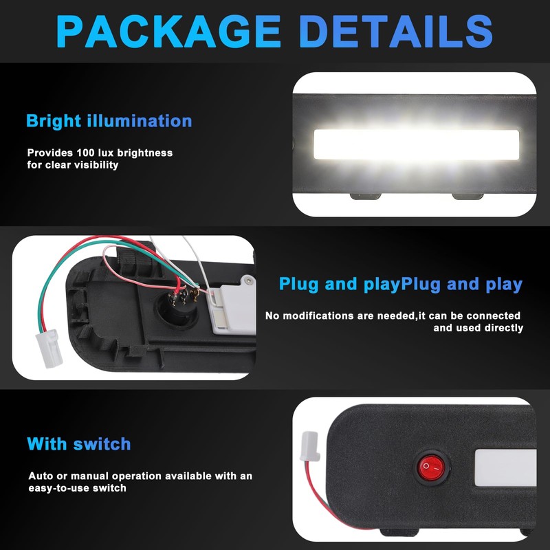 AUTOVIC Tailgate Cargo Light Assembly for 2026 Honda Passport