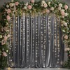 30ftx10ft Black Silver Glitter Sequin Backdrop Curtain for Parties, Wrinkle