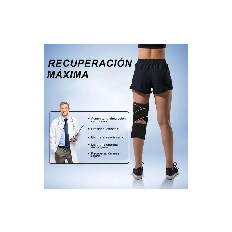 Rodillera Deportiva Elástica Para Gym Vóleibol Crossfit 1pz