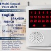 SYNLETT Nurse Call System Caregiver Pager Call System with 10