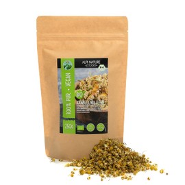 Organic chamomile loose tea (250g, 8.8oz), organic chamomile tea, whole chamomile flowers gently dried, from controlled organic cultivation, laboratory-tested