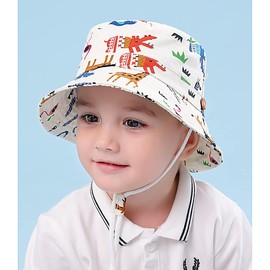 Malaxlx Unisex Baby Toddler Kids Sun Hat Fishing Hat Summer Hat for Girls Boys, Animals World