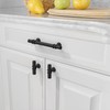 Amerdeco 10 Pack Matte Black Cabinet Pulls 3.75 Inch(96MM) Hole