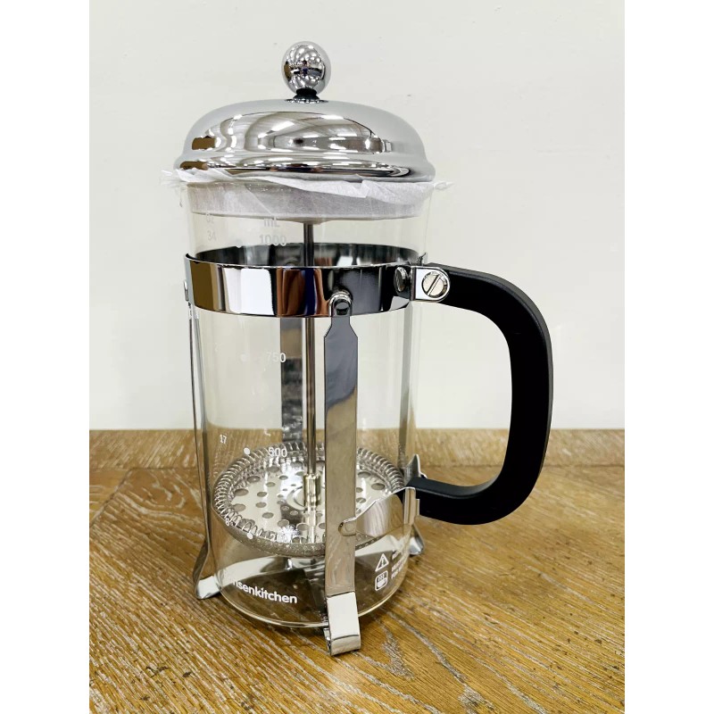 Bonsenkitchen French Press Coffee & Tea Maker, 8 Cup/34 oz,