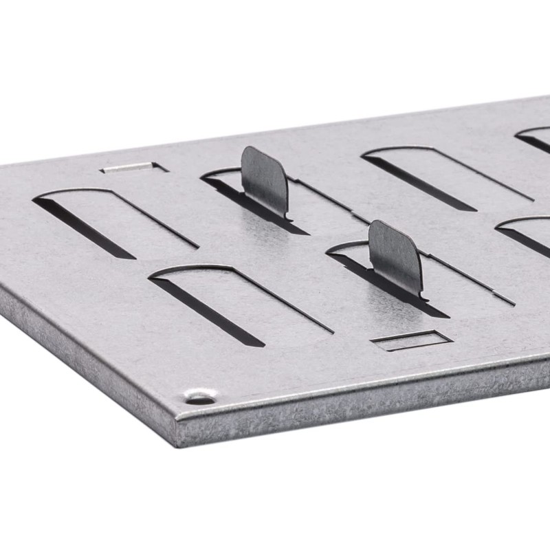200x150 mm (8x6") Sliding Grille Made of Sheet Steel, galvanised