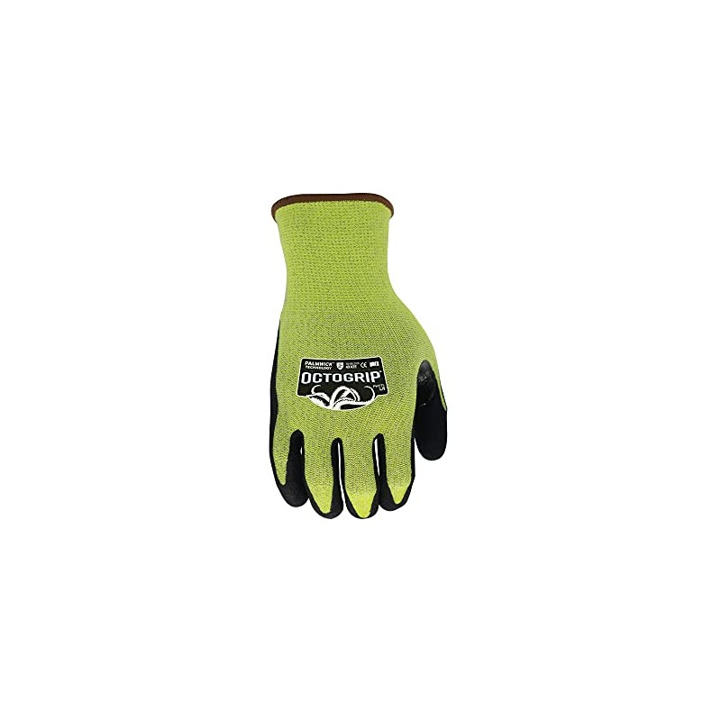 Octogrip ANTI CUT LEVEL 5 NITRILE Coated Safety Work Gloves