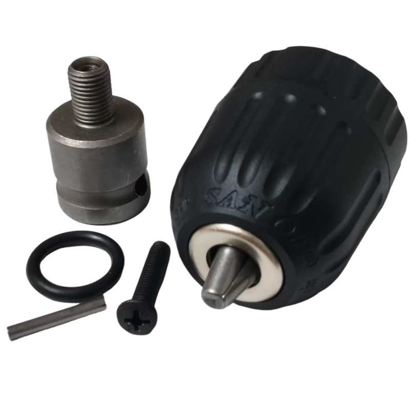 0.8-10mm Keyless Drill Chuck Quick Change Converter Conversion Tool with