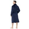 Yurhap Mens Fleece Robe, Soft Plush Robe for Men, Fluffy