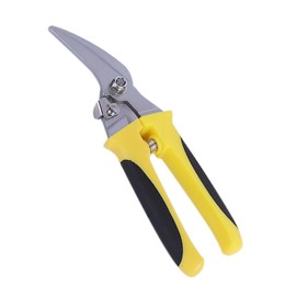 Powerful All-Purpose Scissors, Total Length 8.1 inches (205 mm), Diagonal Blade 45°, For Carpet, Cardboard, Garbage, Multi-Purpose Scissors (Oblique Blade)