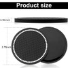 Heyumybit Bling Car Coasters,2 Pieces Car Cup Holder Auto Insert