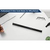 RAYSON Plastic Binding Combs, 190 Sheets, 21 Rings, 22 mm