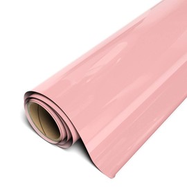 Siser EasyWeed Heat Transfer Vinyl 11.8" x 75ft Roll (Light Pink) - Compatible with Siser, Cricut, Silhouette and Other Craft/Professional Cutters - CPSIA Certified