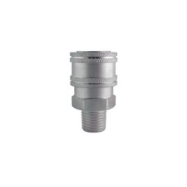 TOPRING 28.994 Stainless Steel Straight-Through Manual Hydraulic Coupler, 3/4(M) NPT, Pack of 1, Series 28