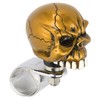 Steering Wheel Spinner Knob Skull Shape Universal Power Handle for