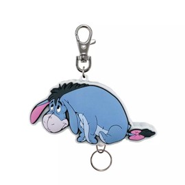 SK Japan Key Holder, Eeyore, Size (H x W x D): Approx. 4.6 x 3.3 x 0.7 inches (11.6 x 8.3 x 1.9 cm), other