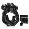 AUTORICH Snatch Block Separate Shackle, 3/4" D Ring Shackle with