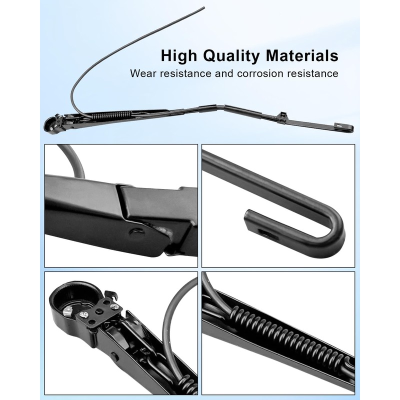 2 Pcs Windshield Wiper Arms Replace A22-72740-000 A22-66578-001 Fit for