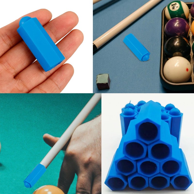 5 Pcs Pool Cue Tips, Screw-On Billiard Cue Tip with