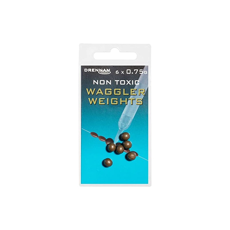 Drennan Waggler Weights Non Toxic: 0.75g