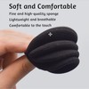 VBQFDPH 20 Pack Ear Cushion Foam Replacement Covers, 55MM, Black,