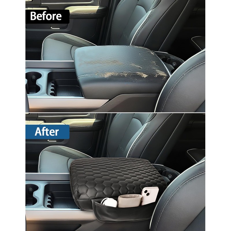 BystralX Center Console Cover Compatible with 2019 2020 2021 2022