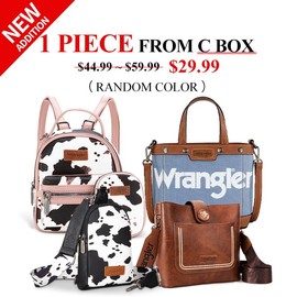 Wrangler Western Collection Mystery Bags:_Moo Moo*3-99.99