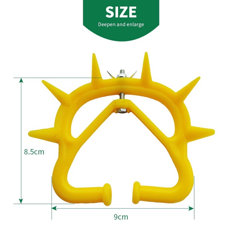 Plastic Calf Cow Cattle Nose Ring Weaning Weaner Anti Sucking