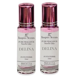 E de B Smell Like Delina Pour Femme Roll On Oil 12ml (Pack of 2)