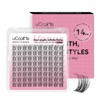 uCoolMe Venus One Size Lashes Individual Eyelashes Cluster Eyelash with