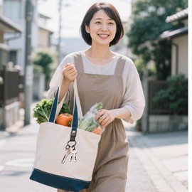 [Liangery] 高級メタルキーホルダー, デュアルリング付き, ブラック, レザーストラップ