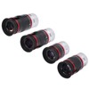 1.25" 68° Ultra Wide Angle FMC Eyepiece Kit 6+9+15+20mm for