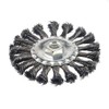 Silverline 656640 Steel Twist-Knot Wheel 115 mm