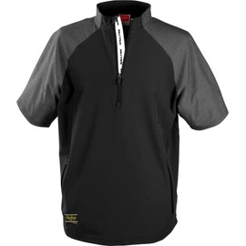 Rawlings COLORSYNC Short Sleeve Cage Jacket | Youth X-Large | Black